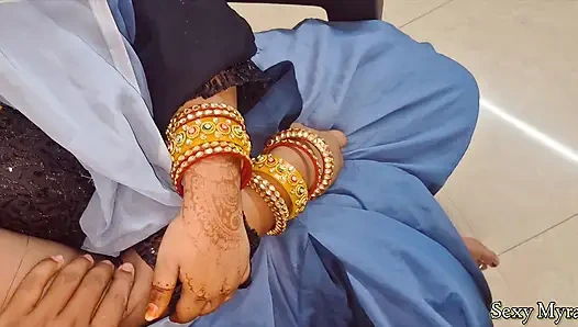 Part 1 - Indian hot Mami suprise blowjob