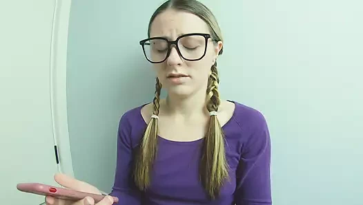 Corruption! Bad Boy From College Started to Date with a Nerdy Girl and Turned Her Into a Total Slut!