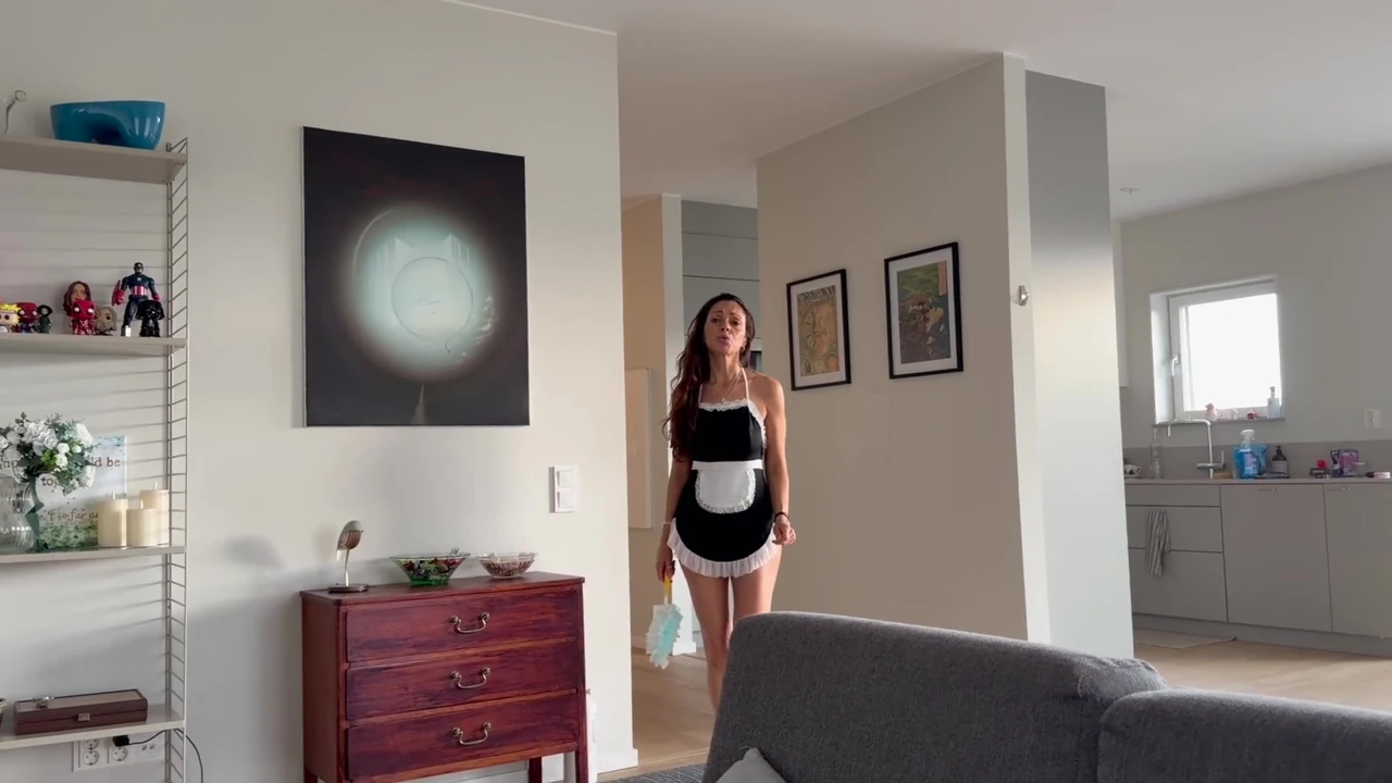 MILF Fantasy: Getting Late for Work and Has to Rim Boss and Swallow His Sperm
