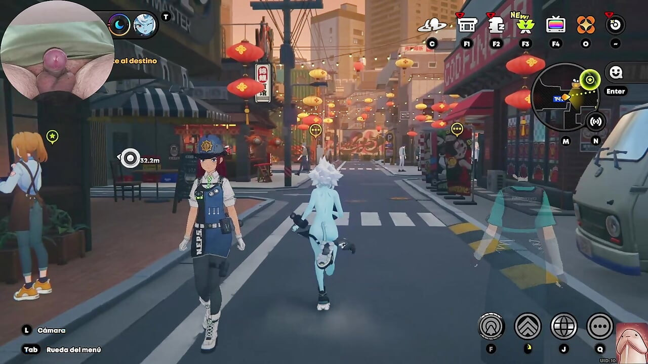 Küçük ve güzel bir Japon oni kız, azıyor ve soyunuyor, sikimi sert yapıyor (Zenless Zone sıfır oyun 4)
