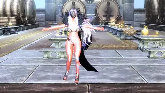 Skyrim sexy dance -Daybreak- HDT (futanari)