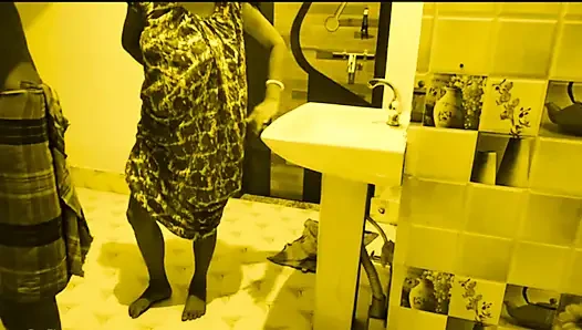 Desi hot Bhabi want young Devar hard dick in kitchen room.