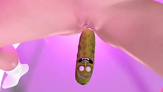 Pickle Rick jambon rickini ve morty porno parodisini seçiyor