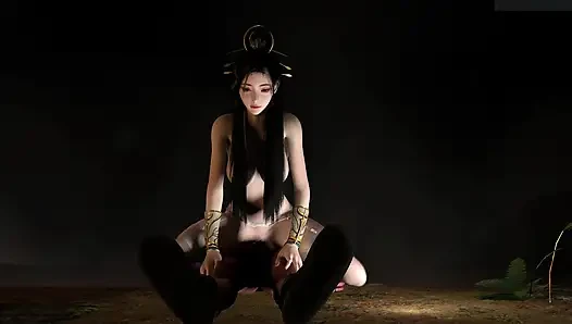 Piksel baştan çıkarma tanrıçası - 3 boyutlu animasyon hentai
