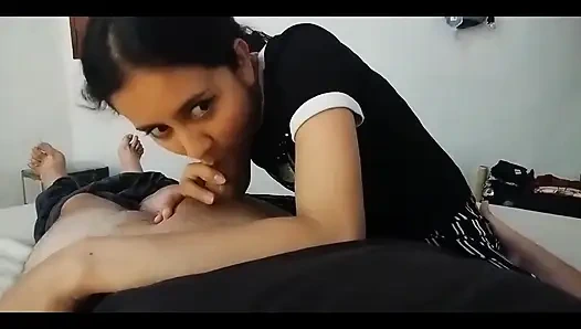 İlk yarıyıl öğrencisinden zengin oral seks