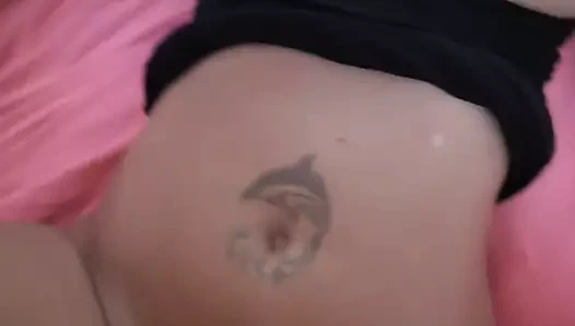 Şanslı adam kahrolası dik milf