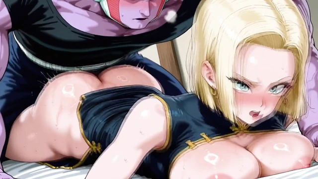 King Cold X Android 18 (db)