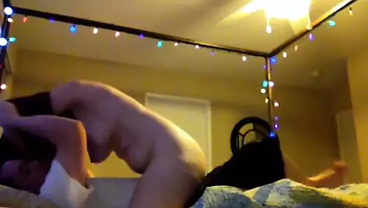 esmer karısı rocio soyunma &amp; sürme horoz