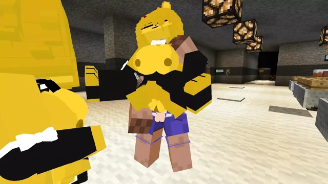 Minecraft fapcraft: fazclaire's gece kulübü baskısı sikişiyor type 1 veya altın bonfie, altın bonnie, götten ve yüz sikişi