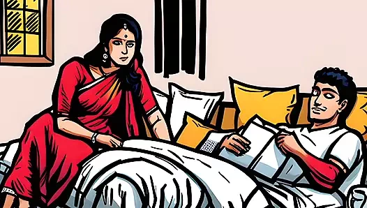 Ateşli teyze - Hintçe sesli seks hikayesi