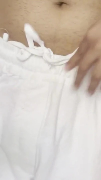 Hot and Cute Boy Showing Huge Dick and Hairy Chest | Clip 1