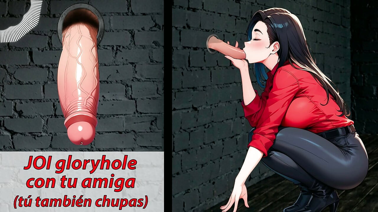 İspanyolca sesli JOI. Kendini bir gloryhole'da gibi hisset. Emen sensin.