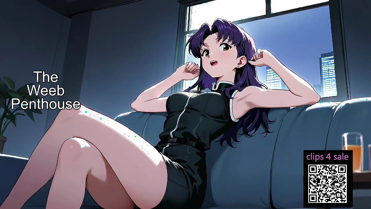 Evangelion'dan Misato Katauragi- bdsm kölesi