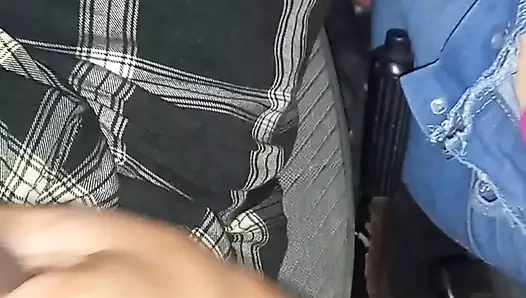 Neighbor Oral sex without knowing about cuckold