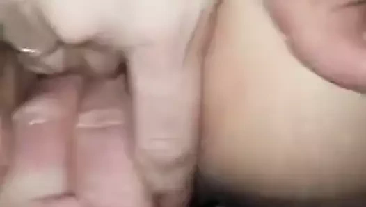 Boğasıyla olan randevusundan sonra karısının amını inceliyorum!