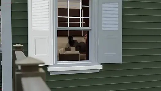 Komşunun karısını sikiyor