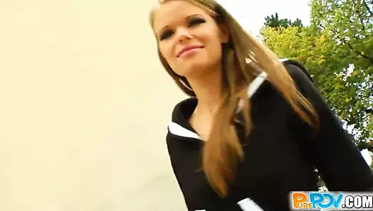 I took this alternative girl down doggy-style