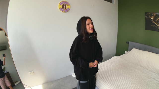 First time sex with a busty virgin stepsister. Huge cumshot. POV