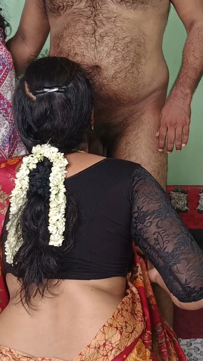 Hot married womens threesome romance with sister husband | Clip 2