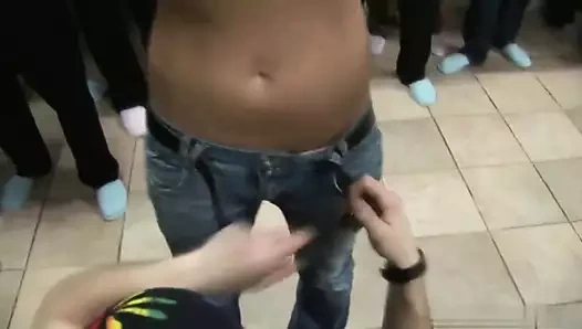 Busty kız at Çek çete patlama parti