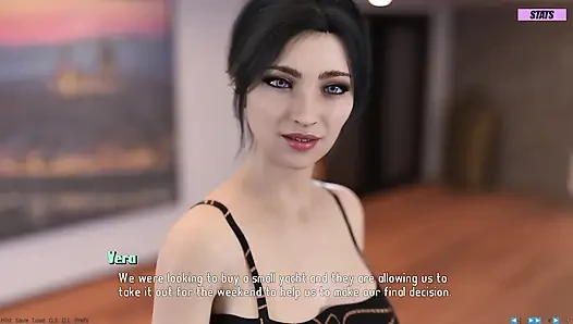 Awam orta yaşlı seksi kadın amber arzusunda - s2 - bölüm 4 - kocasının yanında iki yarak emiyor