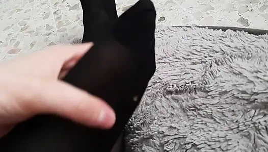 Candy Camille'in seksi ayağı