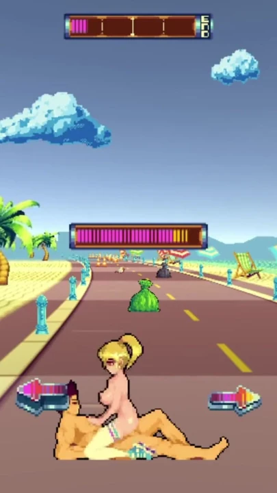 Rolling Around Until We HAVE HOT BEACH SEX! - Rollerbabe | Clip 1