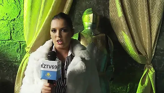 Jasmine Black ve Valery Summer harika üçlü seks yapıyor