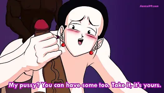 Chi-chi sadece bir ev hanımı değildi - kimse izlerken yarağa aç bir sürtüktü