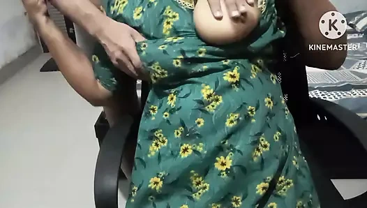 Malayalı arkadaşının karısıyla domalma