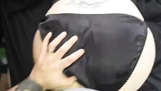 siyah saten külot 1