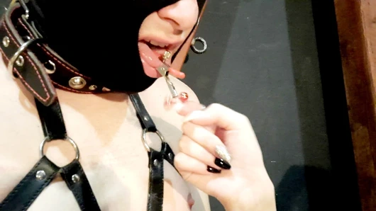 Meme ucu ve dil kıskaçları