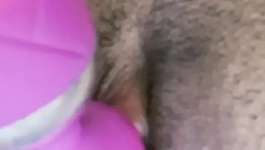 Latina girl masturbating alone