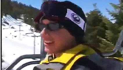 Draussen Schnee - drinnen heisser Dreier