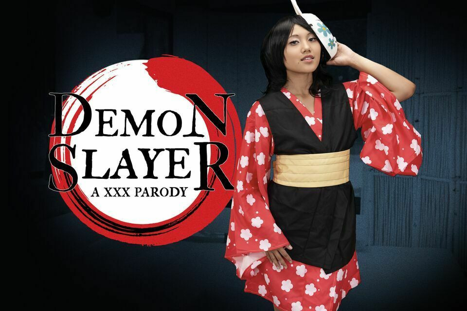 Sikme Asya genç mai Tayland olarak makomo itibaren demon slayer