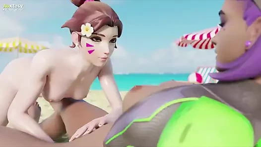 Dva sombra'nın kedisini parmaklıyor (versiyon 2)