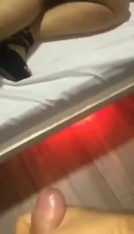 Wife rides cock while husband jerks