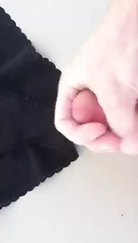 Eski külot üzerinde cumming