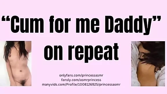 Benim için boşal baba asmr