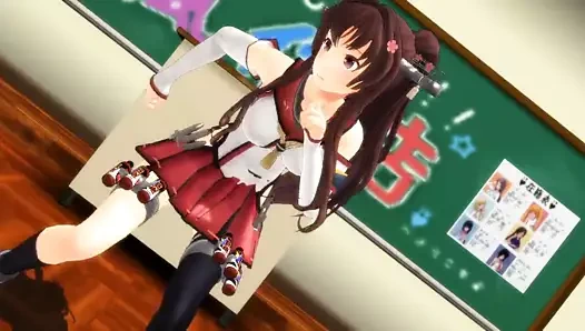 (mmd futanari) yamato - katil bayan (marumega tarafından yapılmıştır)