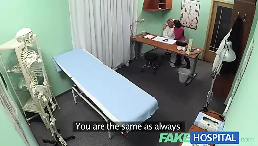 FakeHospital Doctor decides sex is the best treatment