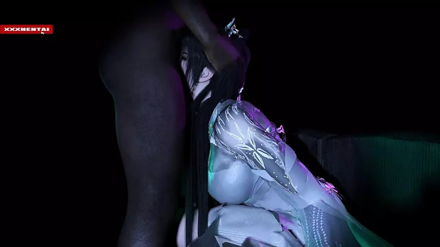 Tüm kıvrımlar, hepsi hareket halinde - 3 boyutlu hentai animasyon