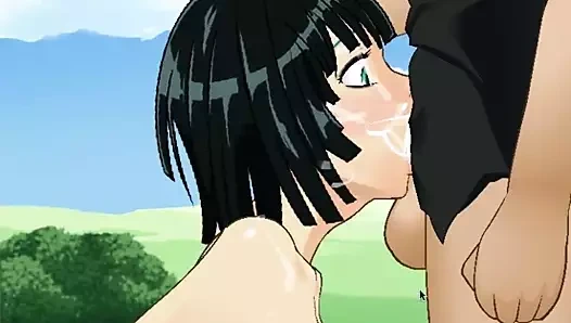 Opm, busty fubuki deepthroating bir büyük horoz için beslemek üzerinde boşalmak