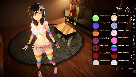 bizim daire hentai sfm oyunu ep.2 sevimli çocuk bakıcısı oda arkadaşı