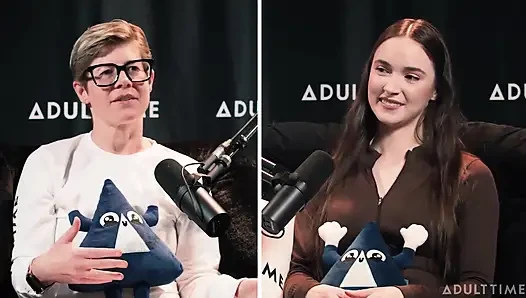 Hazel Moore her zaman tek başına seans sonrası! | Adult Time Podcast