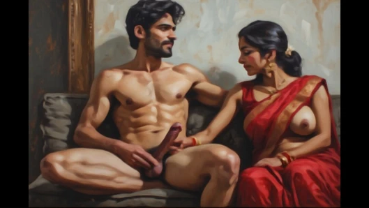 Hintli evli kadınlar tam gece seks kocasının üvey erkek kardeşiyle sert