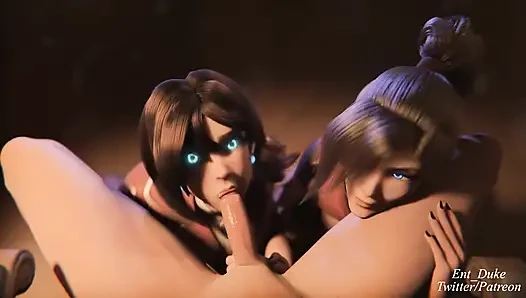 2 girls one boy fuking hardly