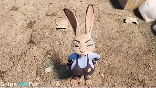 Judy iş yerinde zıplıyor.