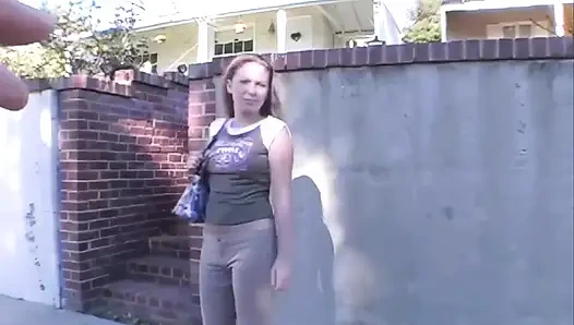 Klasik döl yürüyüşü van seks pikap! Christie Lee