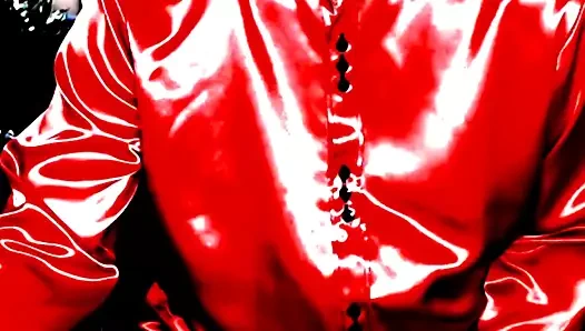 Kırmızı parlak gömlekler